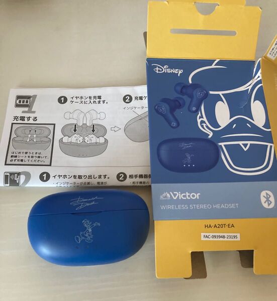ディズニー ストア Victor ドナルド ワイヤレス イヤホン