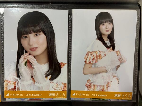 乃木坂46 生写真 遠藤さくら 真夏の全国ツアー2024衣装2 ヨリ チュウ