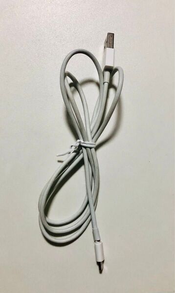 Lightningケーブル USB-A ホワイト 約1m