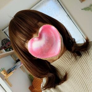 サラサラ人毛100% 外ハネレイヤー ブラウン 後れ毛・うぶ毛カット済みフルウイッグ フルウィッグ ウィッグ 人毛ウイッグ かつら