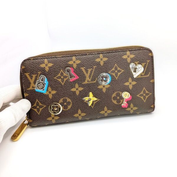 最終価格!ルイヴィトン LOUIS ジッピーウォレット モノグラム ラブロック