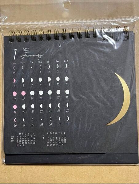 MOON CYCLE/月の満ち欠け カレンダー 2025年
