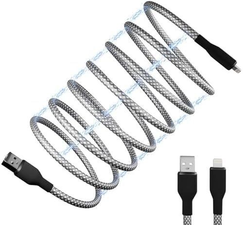 USB ケーブル マグネット オート ロール 絡まない ライトニング