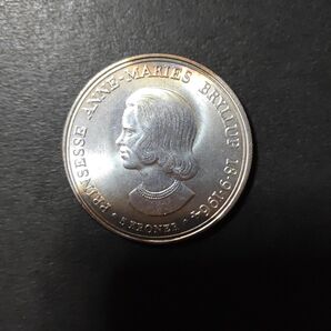 デンマーク 記念5クローネ銀貨(1964)