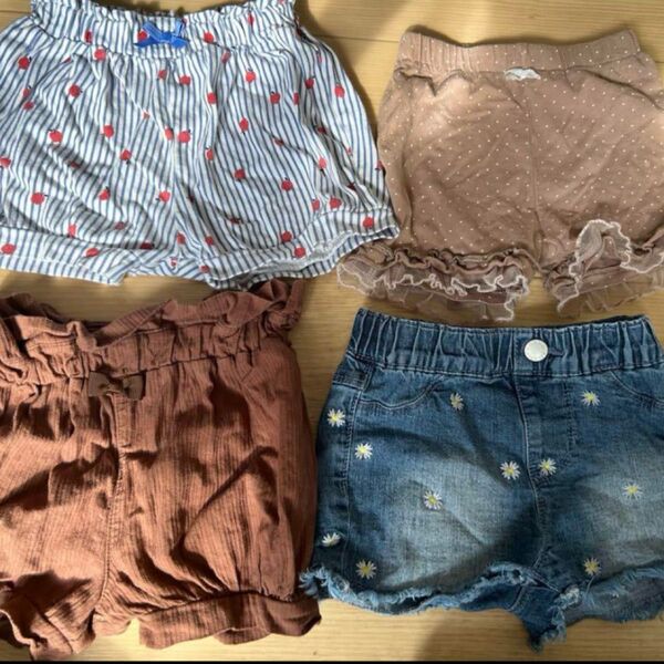 ショートパンツ 女の子 まとめ売り 80