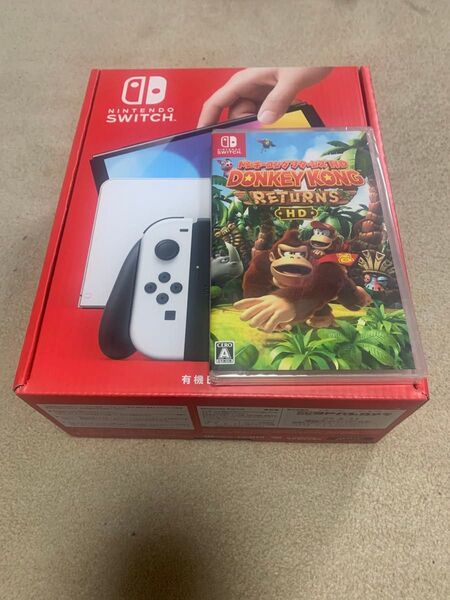 【新品】NintendoSwitch有機ELモデルソフト付