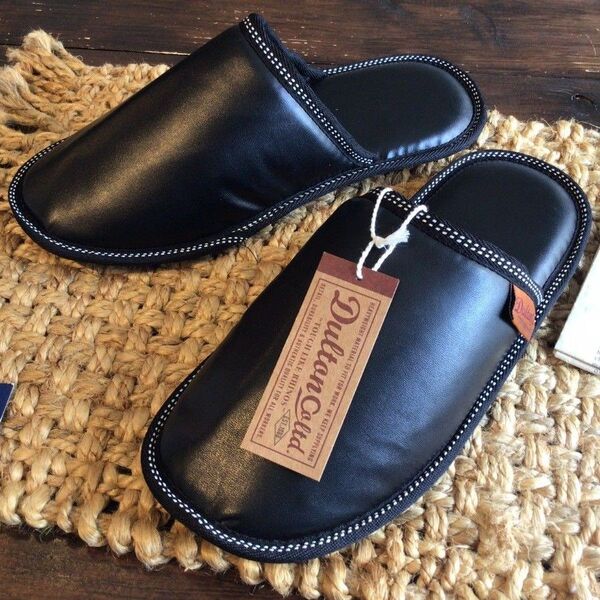 新品 PU スリッパ トイレ ルームシューズ ブラック ダルトン インテリア 小物 雑貨