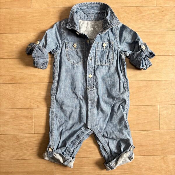 Gap デニムロンパース 70cm
