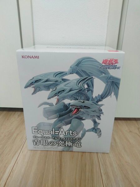 遊戯王 カードゲーム Equal Arts 青眼の究極竜 ブルーアイズ アルティメットドラゴン フィギュア