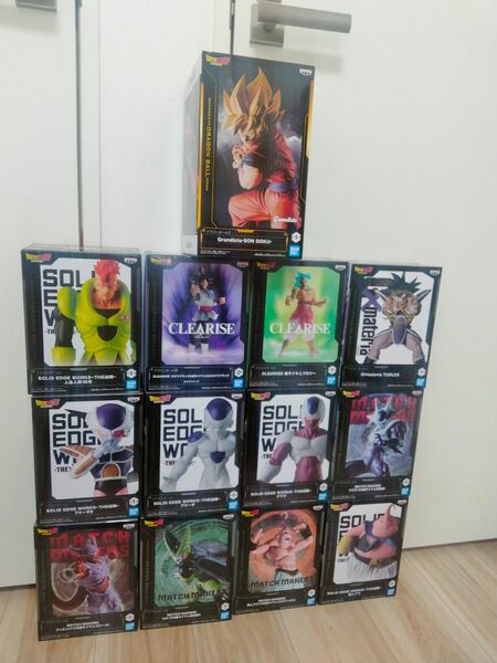ドラゴンボール Z 悟空 魔神ブウフリーザ クウラ セル 人造人間 ターレス ゴクウブラック 13個セット 新作 まとめ売り
