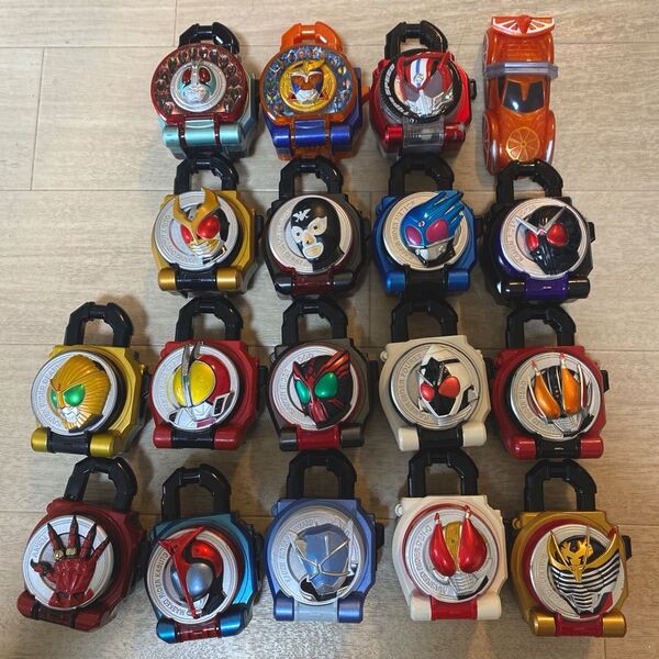 仮面ライダー鎧武 歴代ライダー ロックシード まとめ売り
