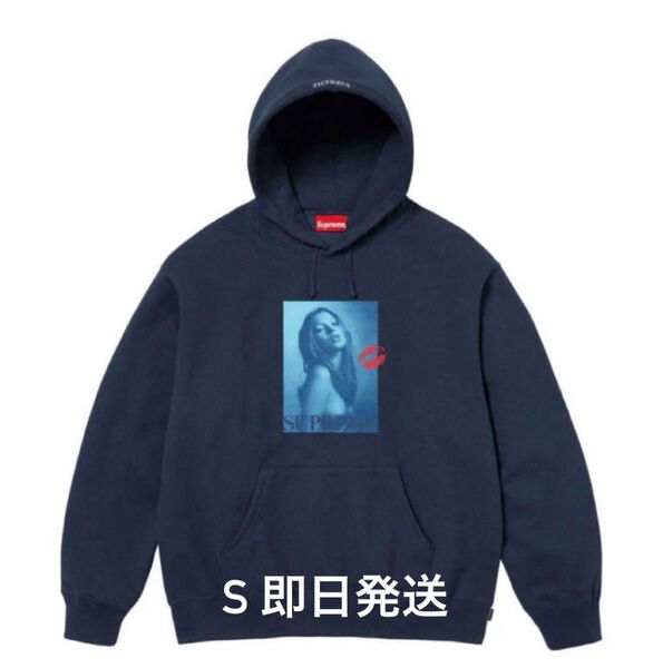 Supreme Kate Moss Hooded Sweatshirt "Navy"