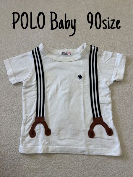 POLO Baby Tシャツ 90サイズ サスペンダー風