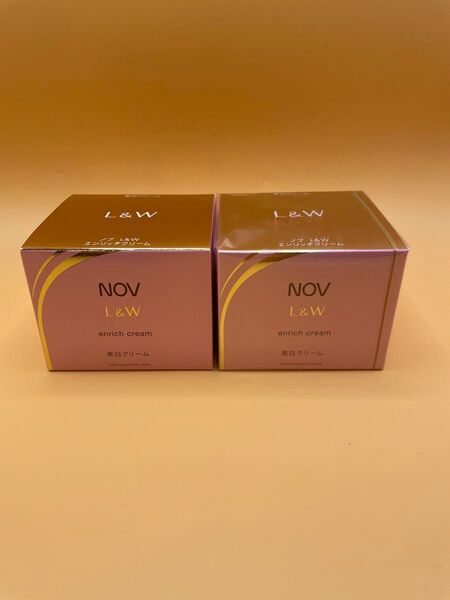 ノブ L&Wエンリッチクリーム2個セット