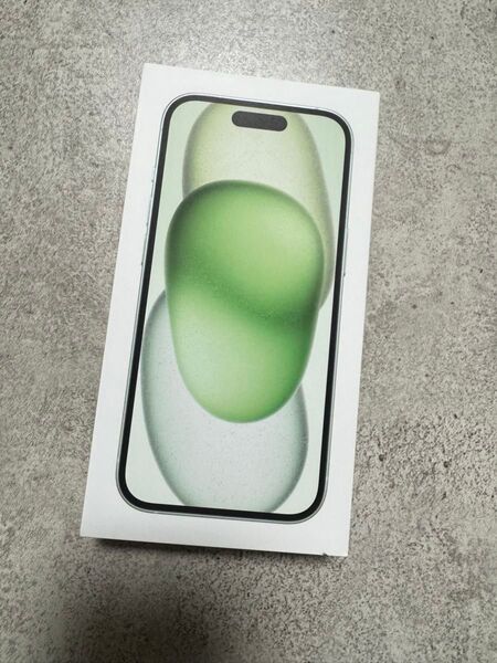 iPhone15 GREEN 128GB 空箱