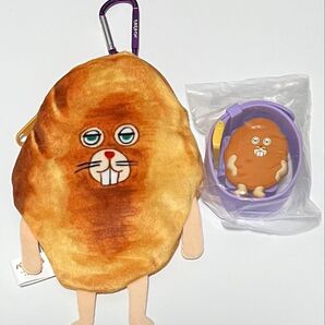 「パンどろぼう」にせパンどろぼう カプセルマスコットウォッチ パンポーチ