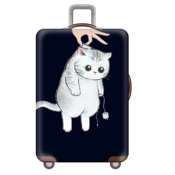 可愛い 猫ちゃん スーツケースカバー Mサイズ 即購入ok 70