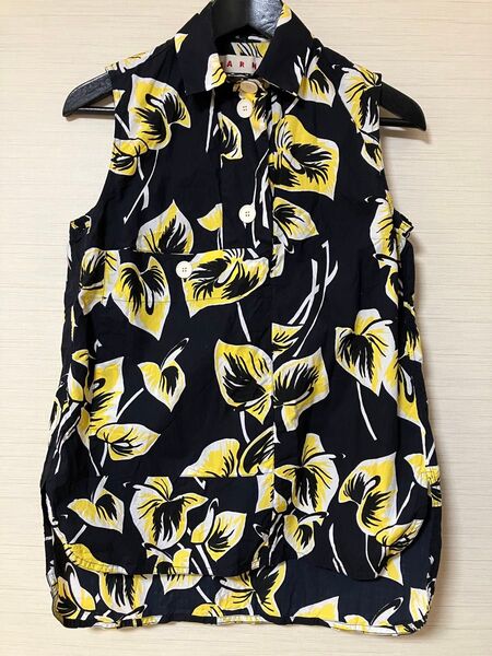 【MARNI】ノースリーブブラウス size:38