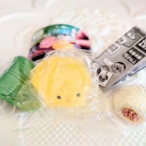 ガチャガチャ 肉まん のびーる笹もち 2個セット カプセルトイ 食玩