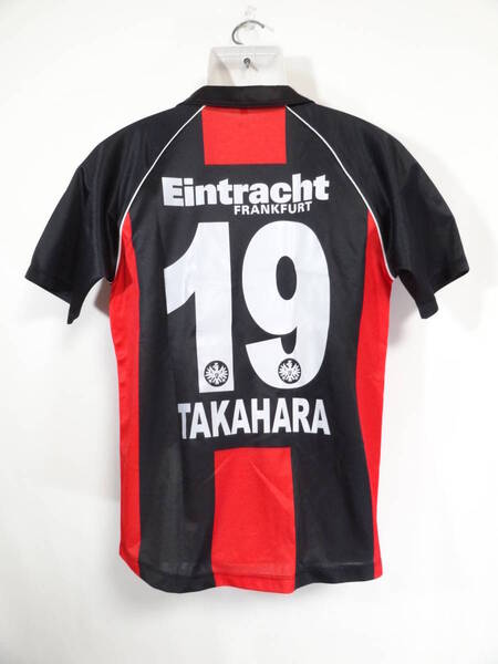 アイントラハト・フランクフルト #19 TAKAHARA 高原直泰 06/07 ホーム ユニフォーム S JAKO Frankfurt サッカー シャツ