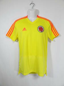  Colombia CONDIVO18p Ractis рубашка форма M прекрасный товар Adidas ADIDAS бесплатная доставка Columbia футбол рубашка 