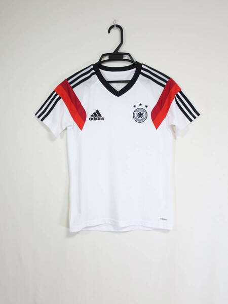 ドイツ 代表 トレーニングシャツ ユニフォーム ジュニア 160cm アディダス ADIDAS Germany 子ども キッズ プラクティス
