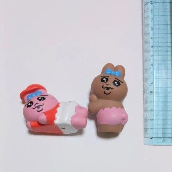 おぱんちゅうさぎ ソフビ フィギュア 2個 まとめ売り