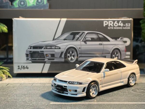 ポップレース 1/64 日産 スカイライン GT-R ニスモ 400R