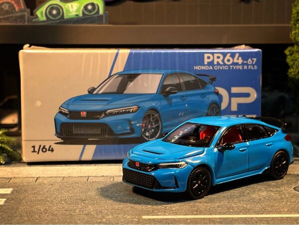 ポップレース 1/64 ホンダ シビック タイプR FL5 絶版 POP RACE