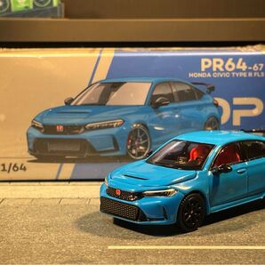 ポップレース 1/64 ホンダ シビック タイプR FL5 絶版