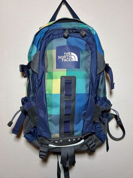 THE NORTH FACE ホットショット hot shot 廃盤ブルー系レアカラー リュック バックパック