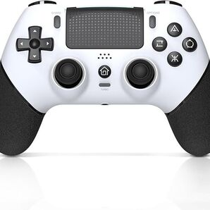 【未使用】PS4コントローラー マクロ機能 ps4 コントローラー 1000mAh大容量 16-20時間連続使用 6核HD振動機能