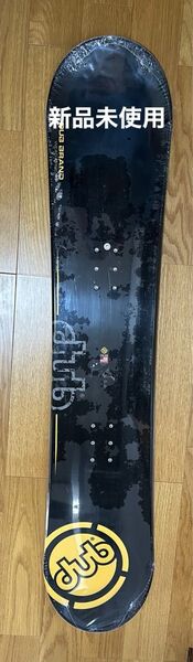 新品未使用 ジュニア dubスノーボード 130 ブラック/イエロー