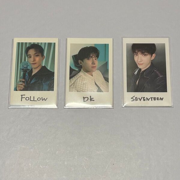 【値下げ中】SEVENTEEN ドギョム DOKYOM インスタントフォト 3種セット