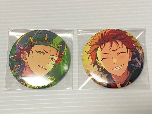 あんさんぶるスターズ あんスタ 缶バッジ 鬼龍紅郎 2点
