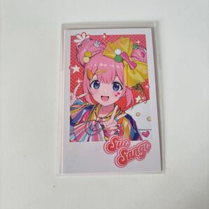 周央サンゴ チェキ風カード
