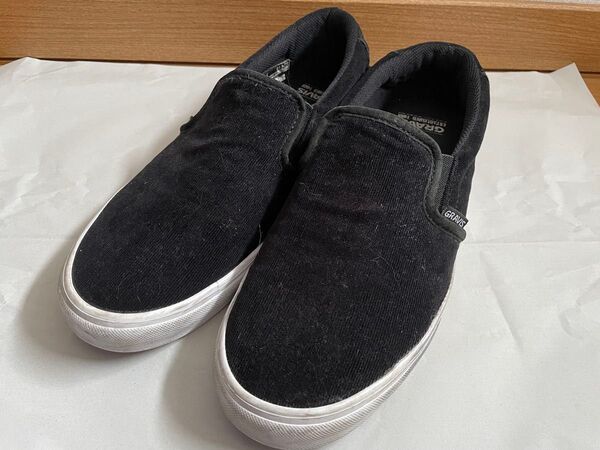 gravis グラビス スリッポン 27.5cm black