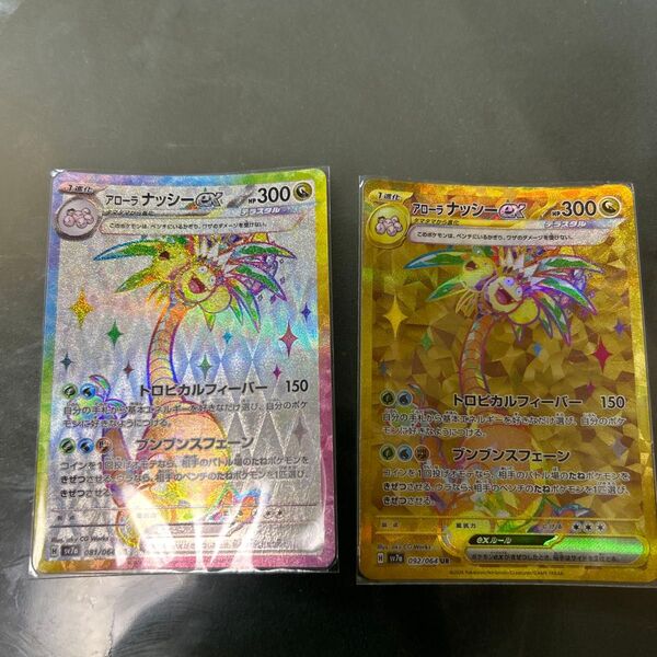 ポケモンカード アローラナッシーE XSRSAR2枚セット