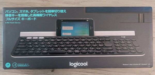 【新品未開封】ロジクール Logicool ワイヤレスキーボード K780