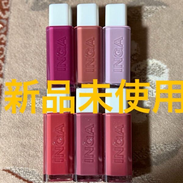 新品未使用INGA インガ ウォーターグロウリップティント 6本セット