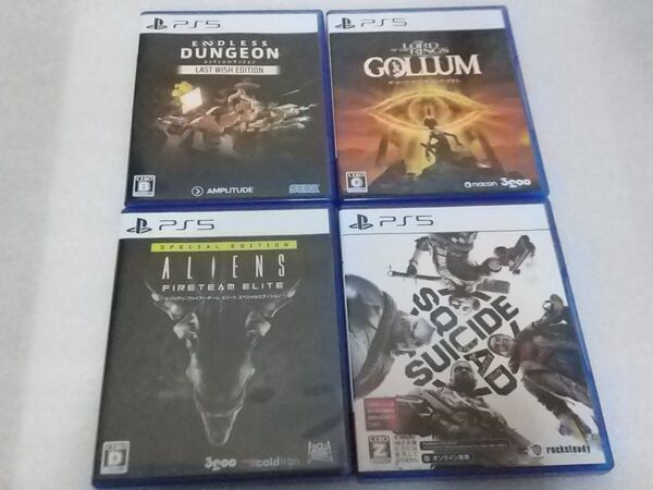 【PS5】PS5ソフト 4本