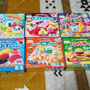 クラシエ 知育菓子【おべんとう/おすし/ハンバーガー/チョコフォンデュ/おまつり/ピザ】 6個セット