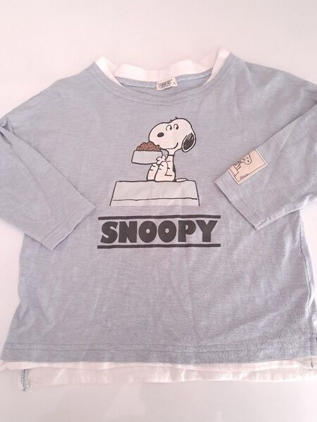 SNOOPY スヌーピー 長袖ロンティー 95cm