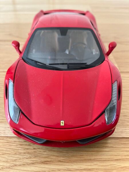 HOTWHEELS MATTEL ELITE 1/18 フェラーリ レッドFerrari 458 ITALIA