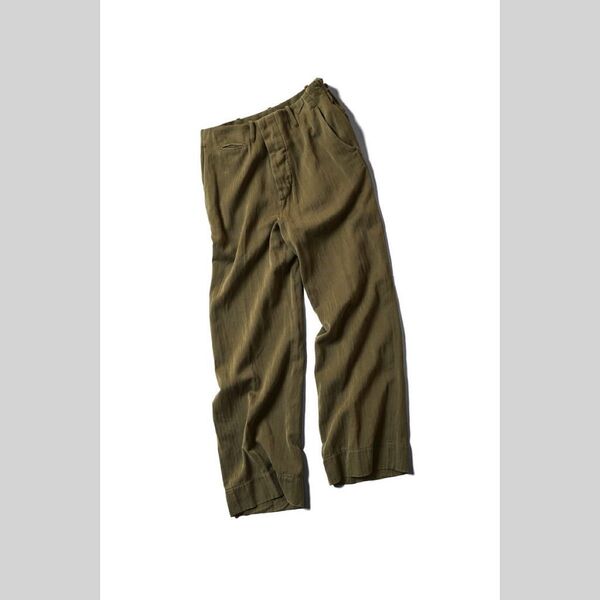 MAATEE & SONS CHINO TROUSER ドゥルン KHAKI 3
