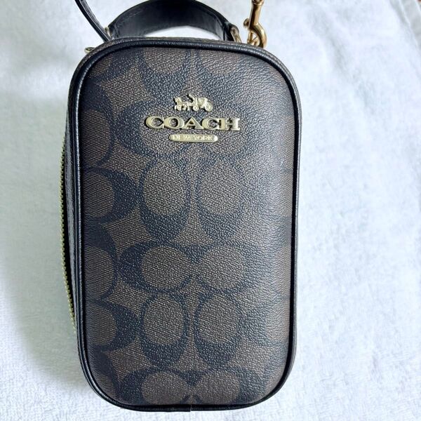 COACH ショルダーバッグ シグネチャー 斜め掛け スマホバッグ