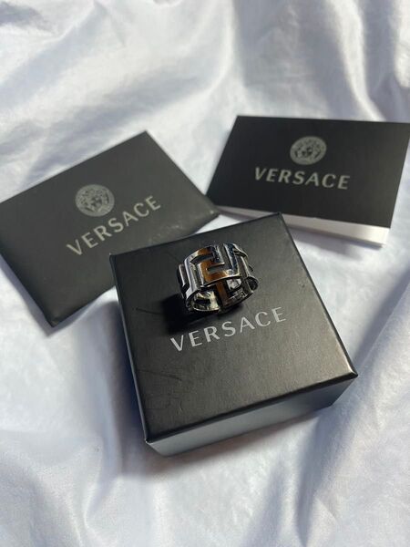 「当日発送」※最終値下げ VERSACE グレカリング シルバー 16号