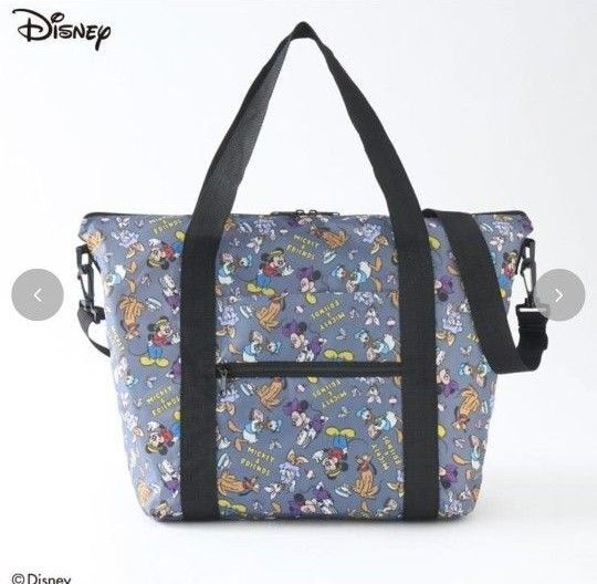 Disney ディズニー ミッキーマウスのピクニック ミッキーアンドフレンズ しまむら エコバッグ ポケッタブルバッグ