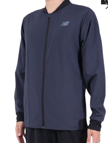 ニューバランス ジャケット Tenacity ストレッチ ボンバージャケット ネイビー 2XL MJ31017 ECL