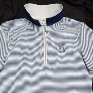 日本製LANVIN SPORT ランバン スポール ハーフジップシャツ 38